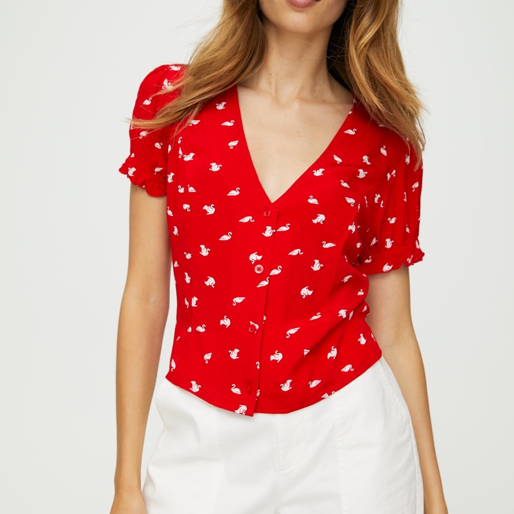 Aritzia Sunday BestTARYN BLOUSE